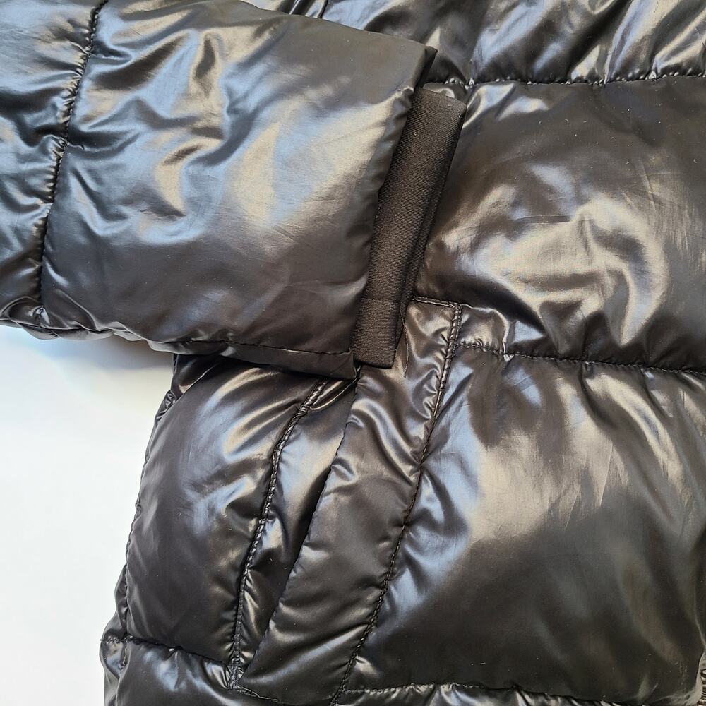 Michael Kors Girl's Puffer Jacket Black Size 14/16 - Picture 3 of 9